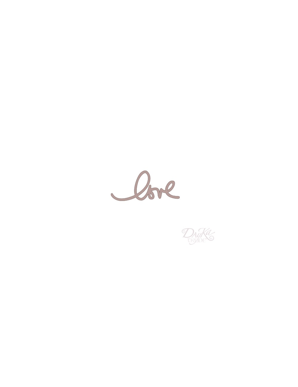 letras "love"