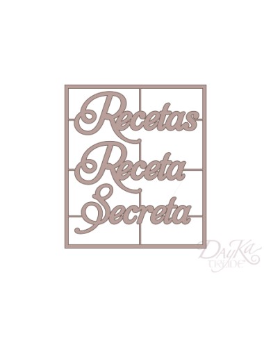 letras "receta secreta"
