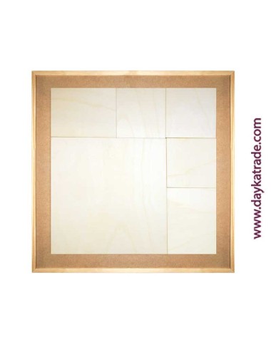 lienzo con 6 tablas