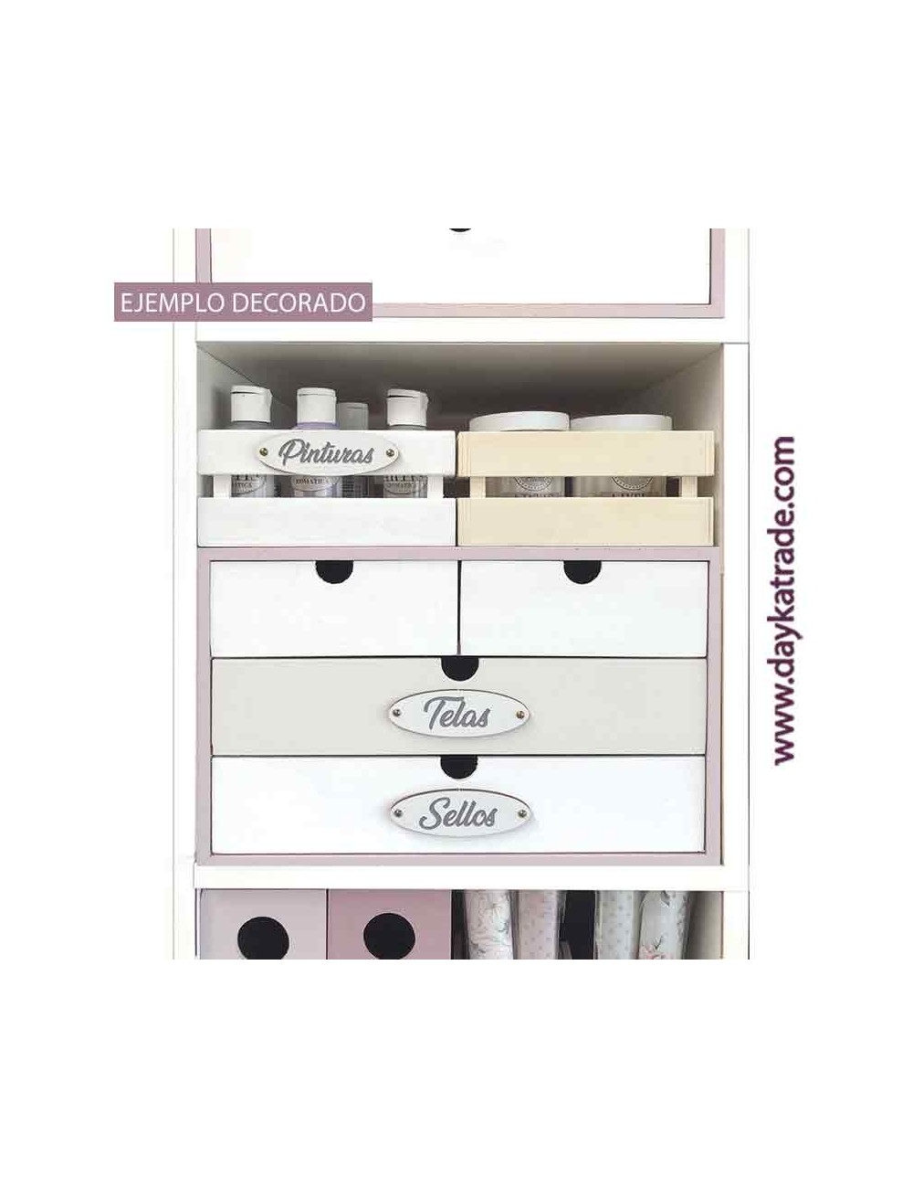 mueble con 2+2 cajones