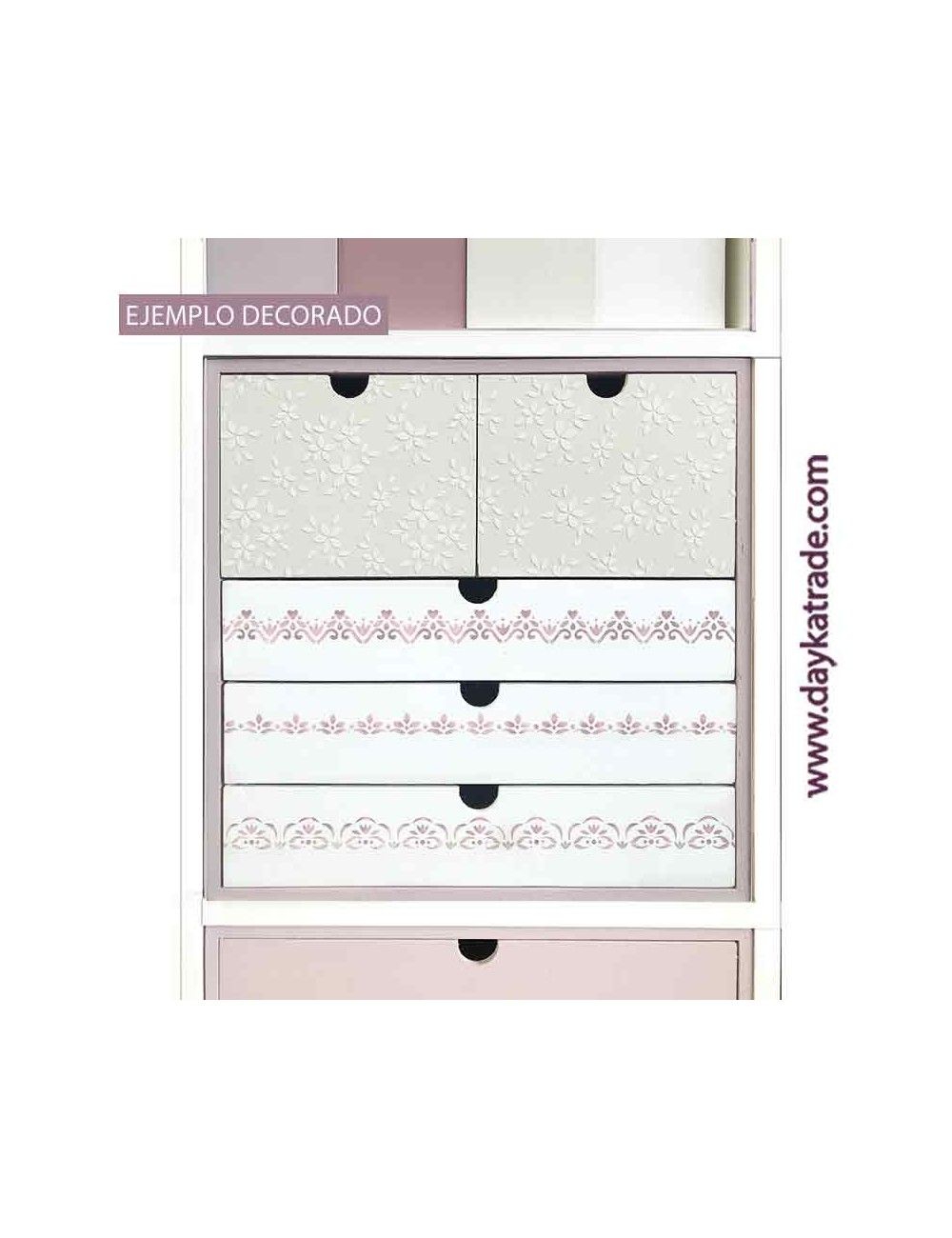 mueble con 3+2 cajones