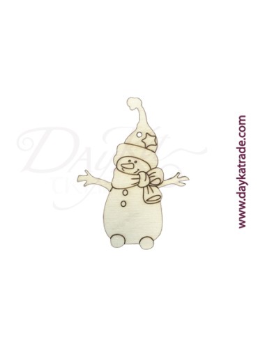 muñeco nieve  estrella