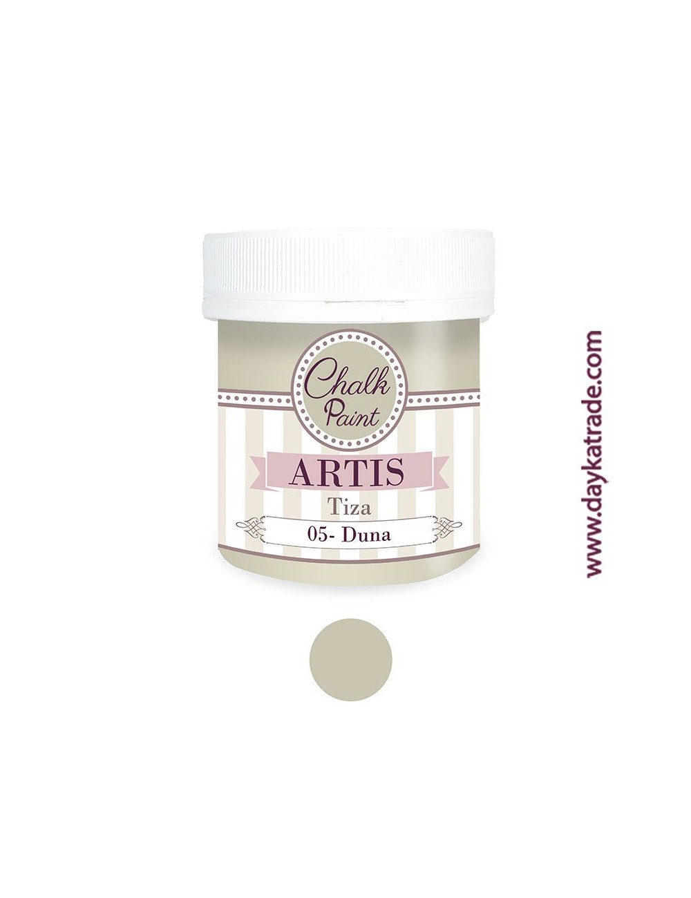 nº 05 duna pintura tiza chalk paint artis 250 ml