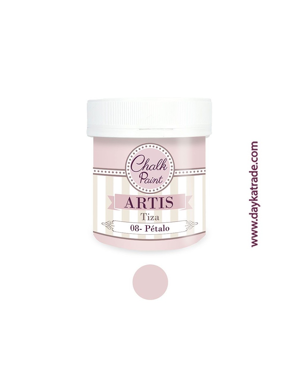 nº 08 pétalo pintura tiza chalk paint artis 250 ml