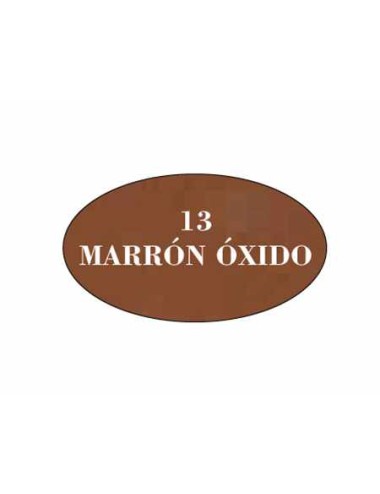 nº 13 marron oxido pintura acrilica artis cromatica de 1 kg