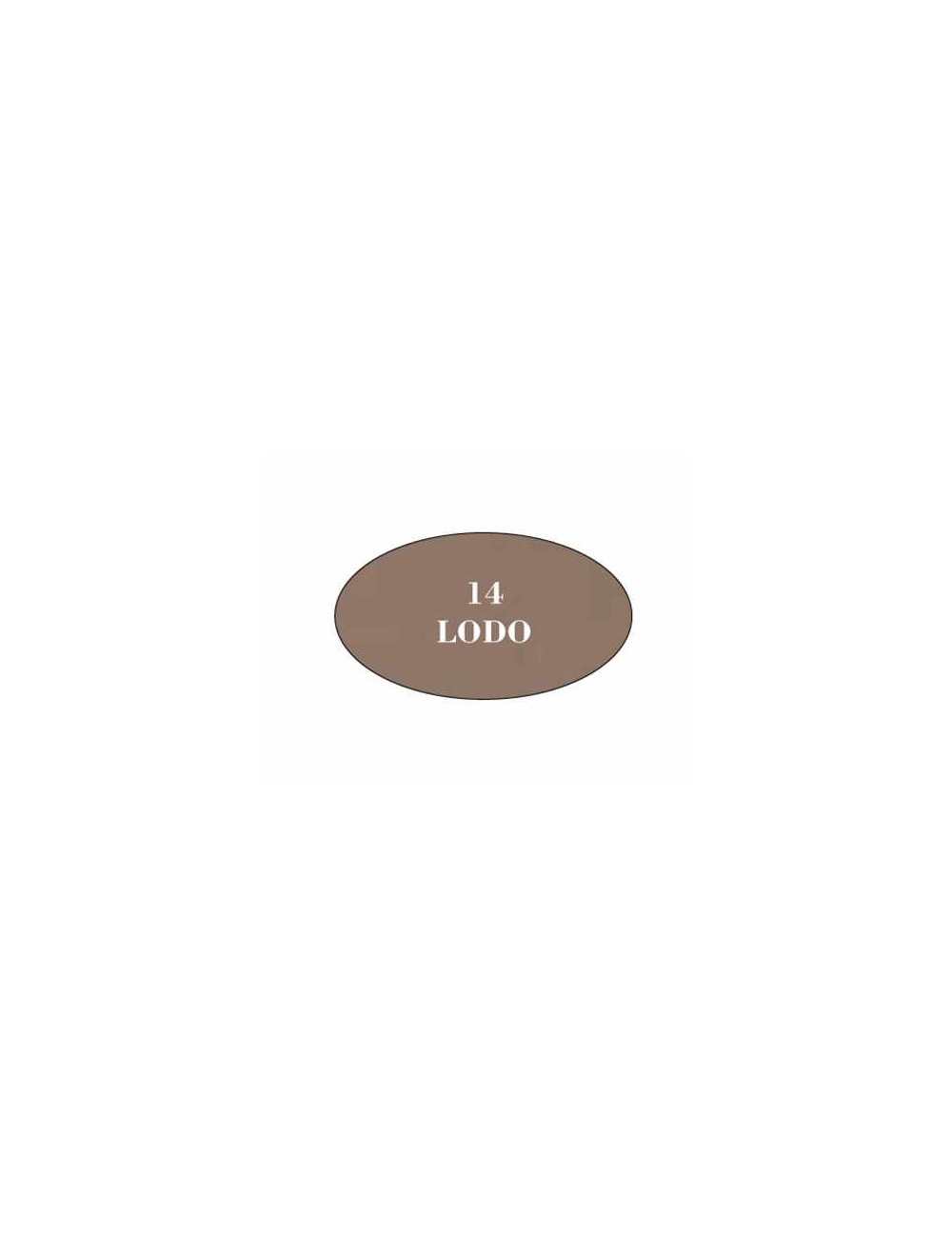 nº 14 lodo oxido pintura acrilica artis cromatica de 1 kg