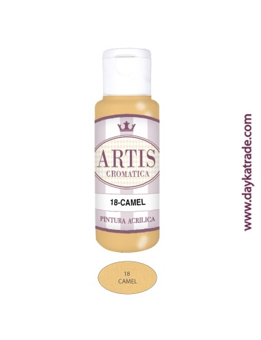 nº 18 camel (60ml) pintura acrilica artis cromatica