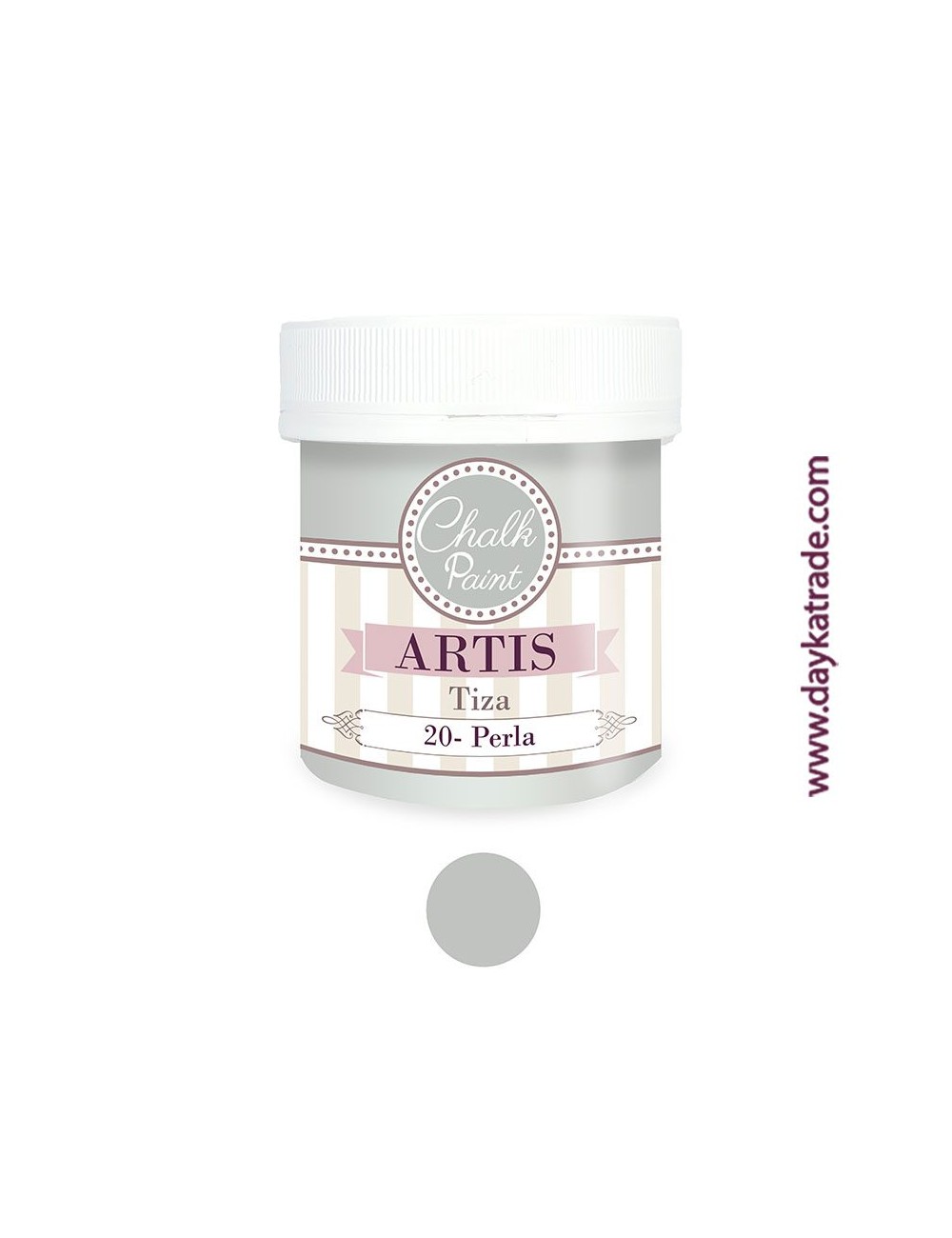nº 20 perla pintura tiza chalk paint artis 250 ml