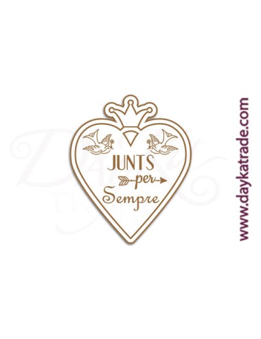 Mensaje "junts per sempre"
