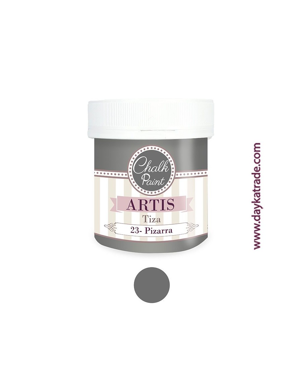 nº 23 pizarra pintura tiza chalk paint artis 250 ml