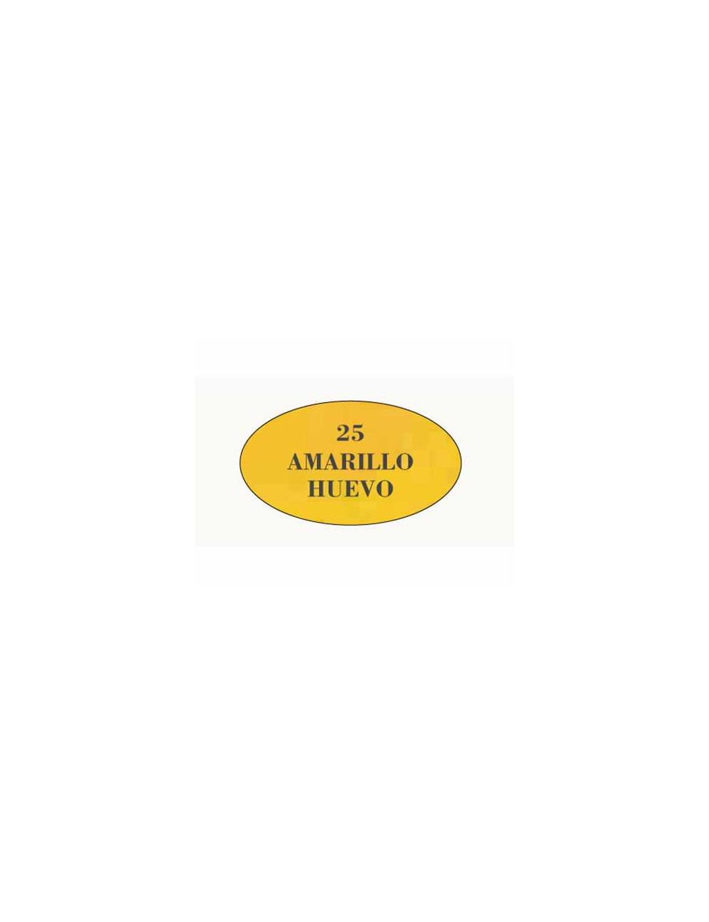 nº 25 amarillo huevo pintura acrilica artis cromatica de 1 kg