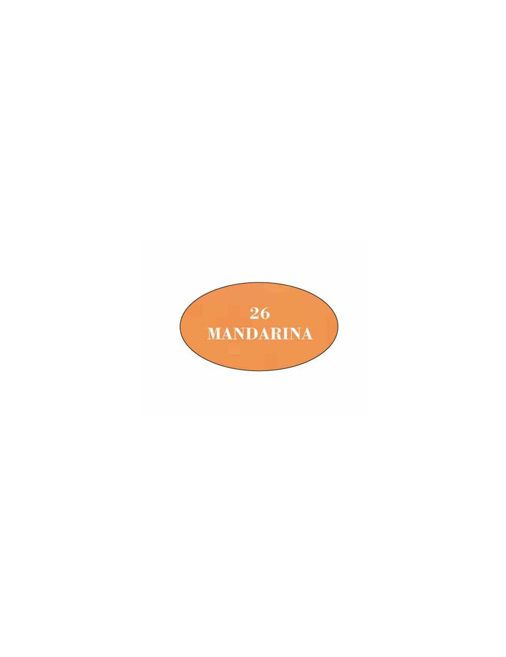 nº 26 mandarina pintura acrilica artis cromatica de 1 kg