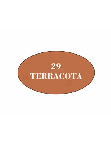 nº 29 terracota pintura acrilica artis cromatica de 1 kg