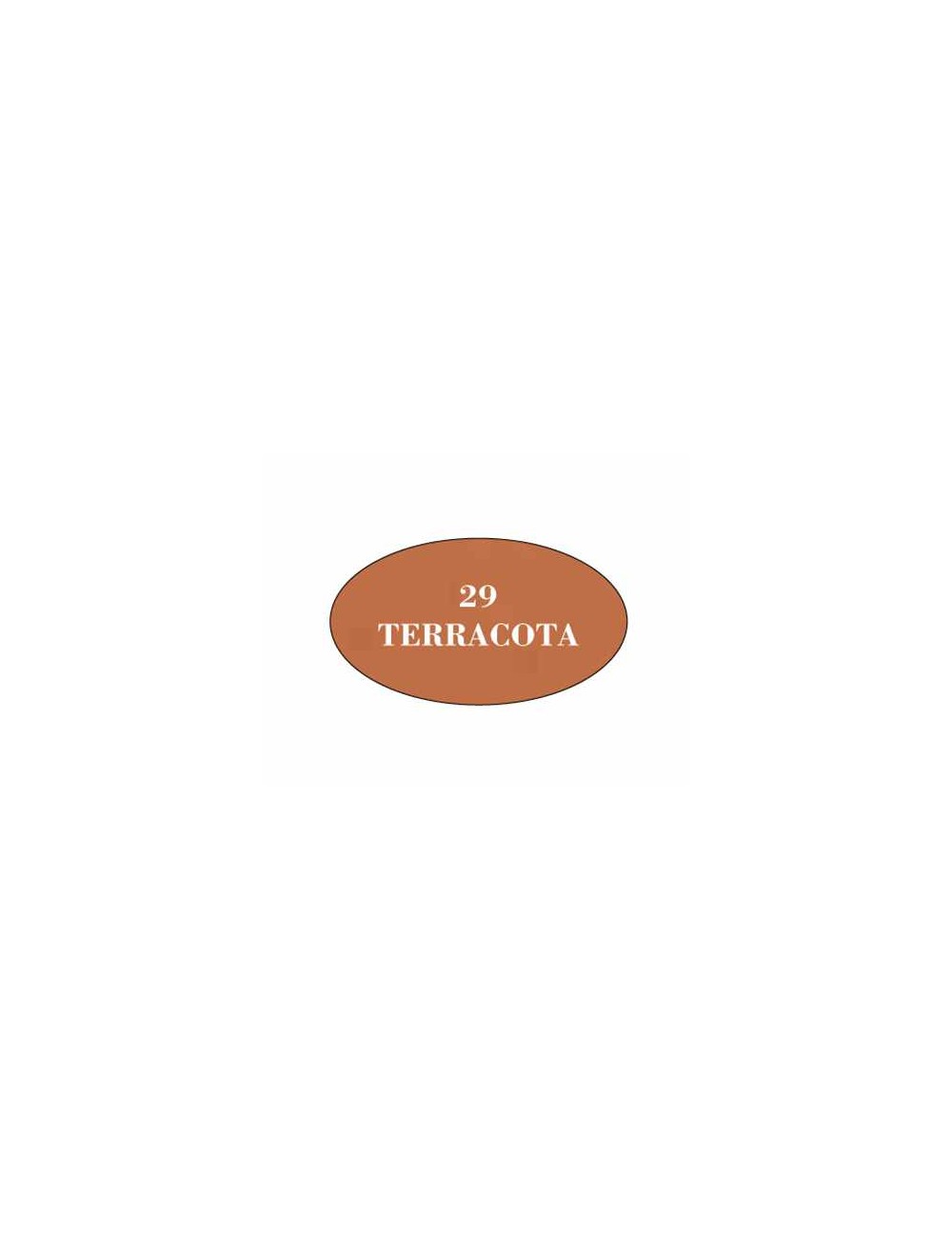 nº 29 terracota pintura acrilica artis cromatica de 1 kg