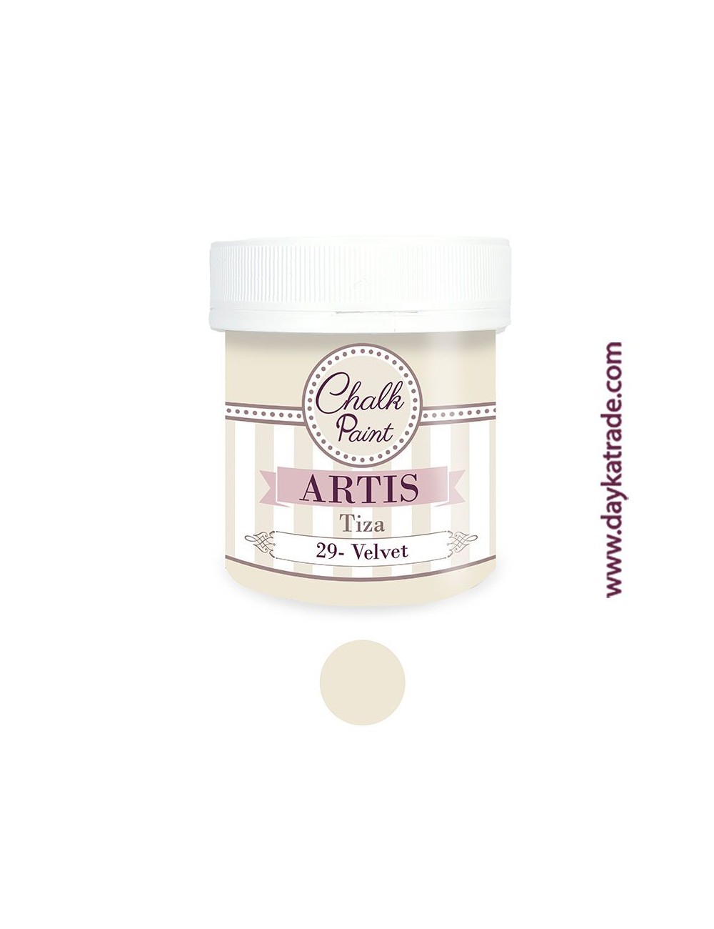 nº 29 velvet pintura tiza chalk paint artis 250 ml