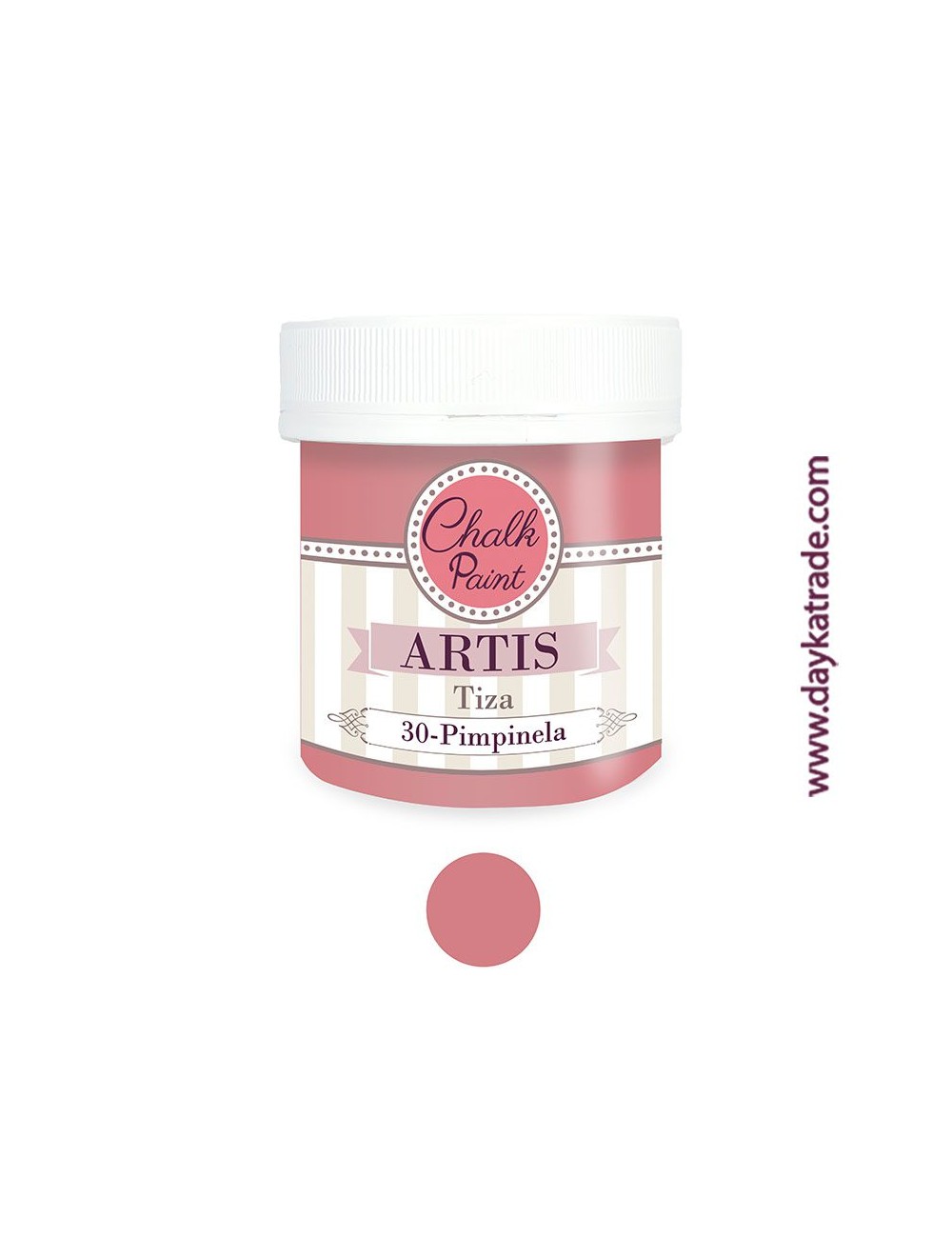 nº 30 pimpinela pintura tiza chalk paint artis 250 ml
