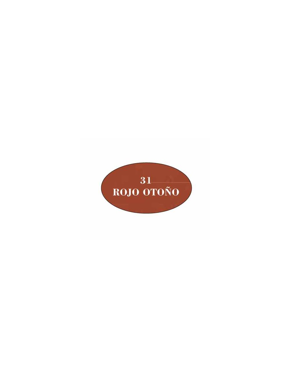 nº 31 rojo otoño pintura acrilica artis cromatica de 1 kg