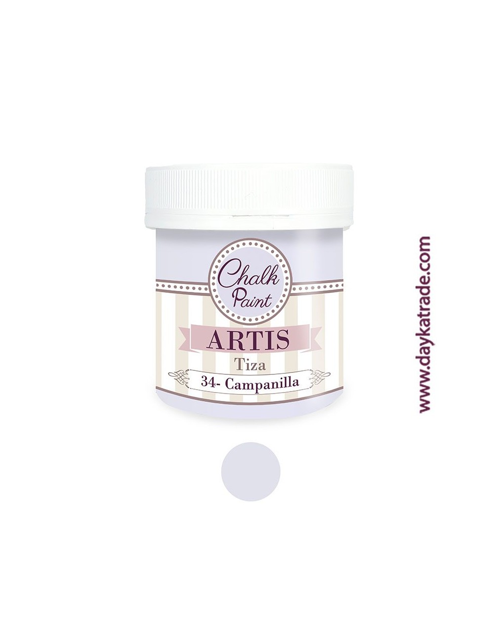 nº 34 campanilla pintura tiza chalk paint artis 250 ml