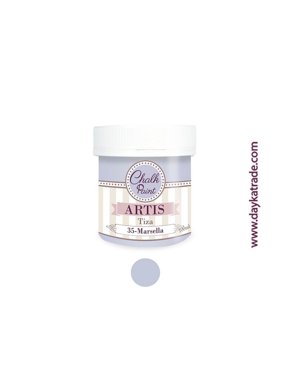 nº 35 marsella pintura tiza chalk paint artis 100 ml