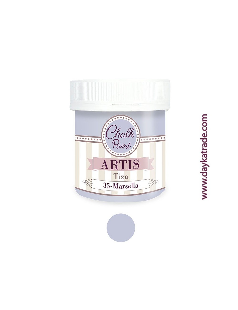nº 35 marsella pintura tiza chalk paint artis 250 ml