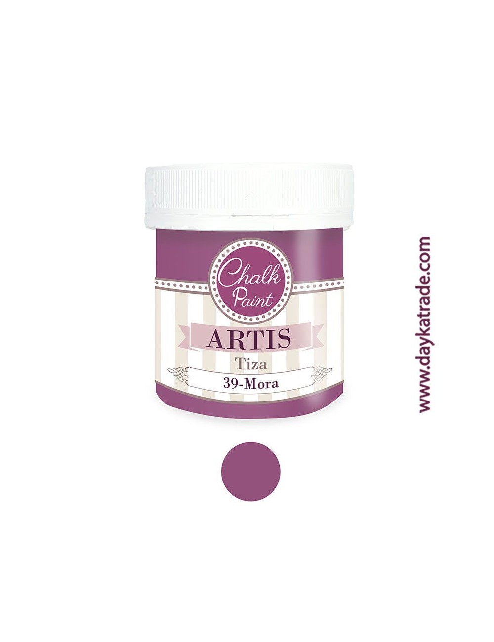 nº 39 mora pintura tiza chalk paint artis 250 ml
