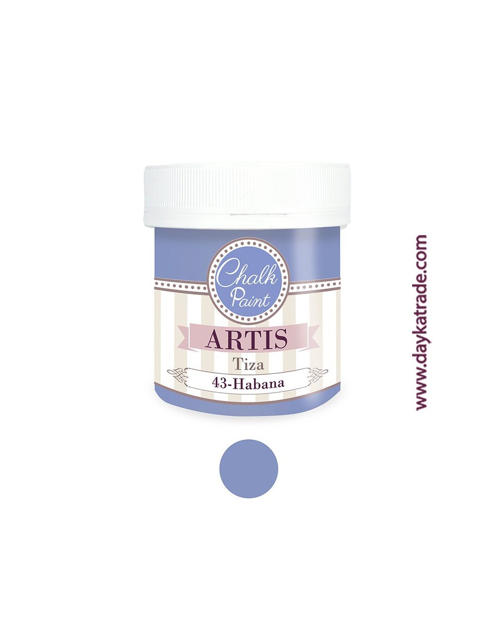 nº 43 habana pintura tiza chalk paint artis 250 ml