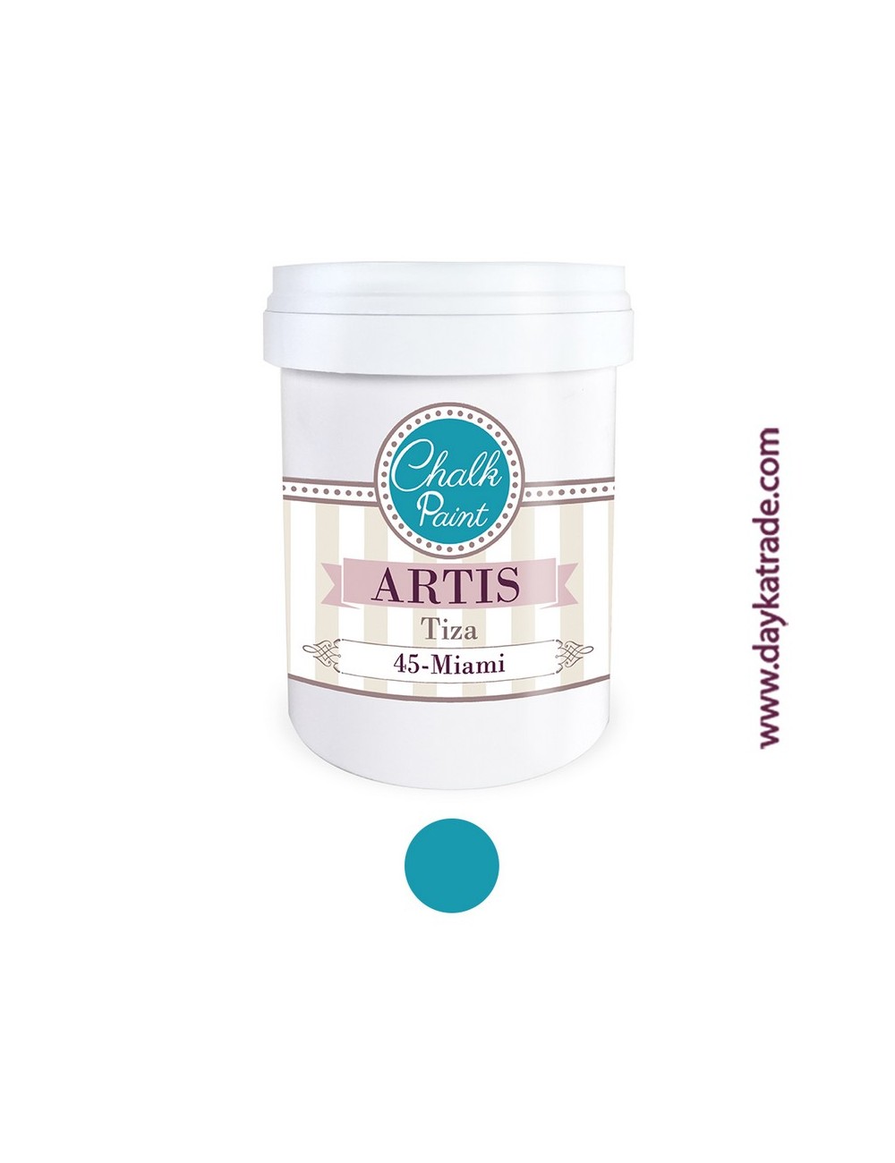 nº 45 miami pintura tiza chalk paint artis 750 ml
