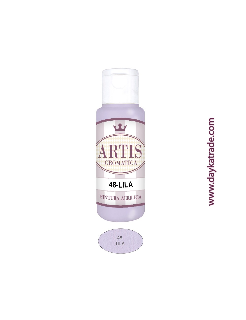 nº 48 lila (60ml) pintura acrilica artis cromatica