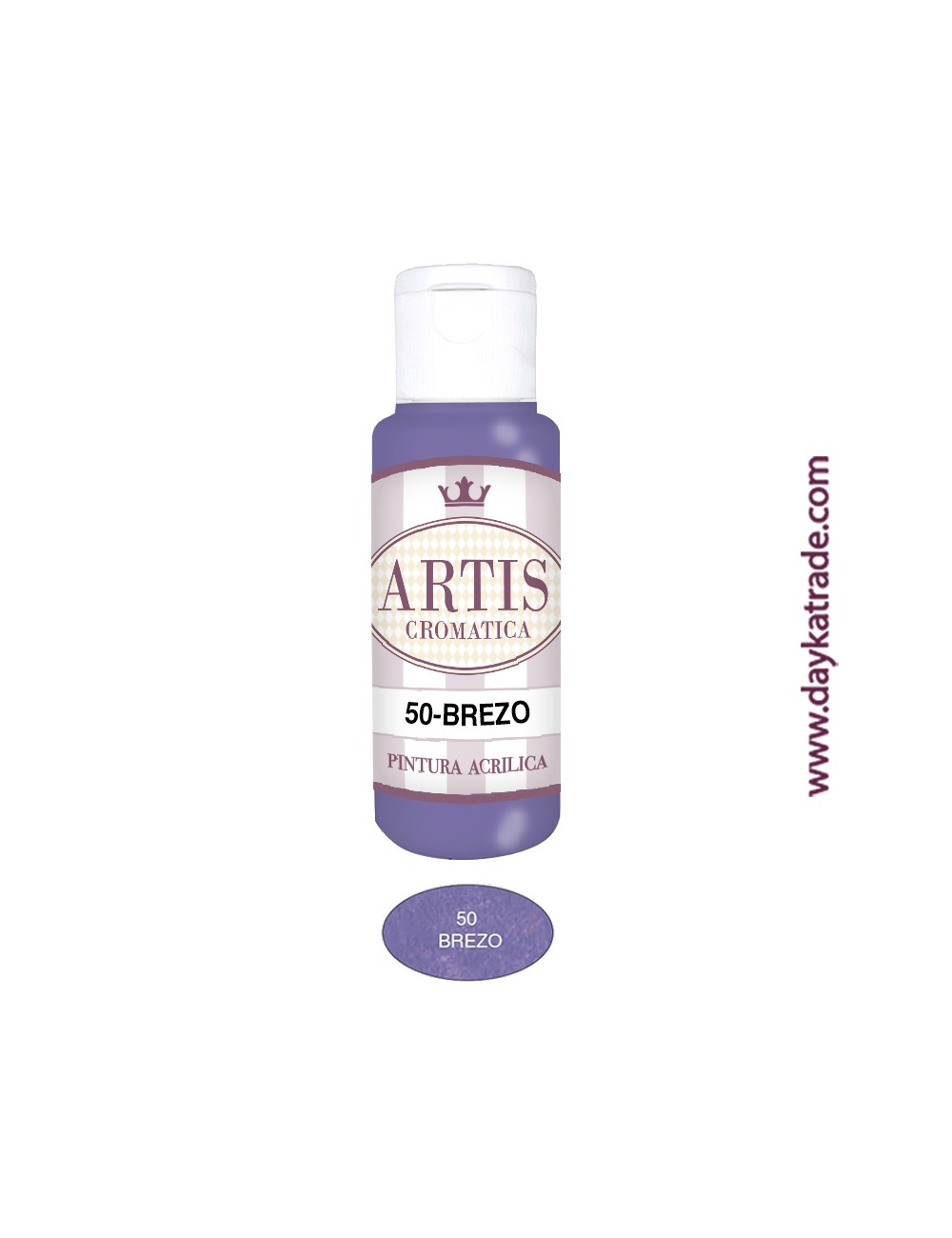 nº 50 brezo (60ml) pintura acrilica artis cromatica
