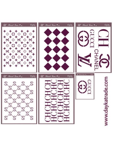 Pack de stencil  A4 y  a