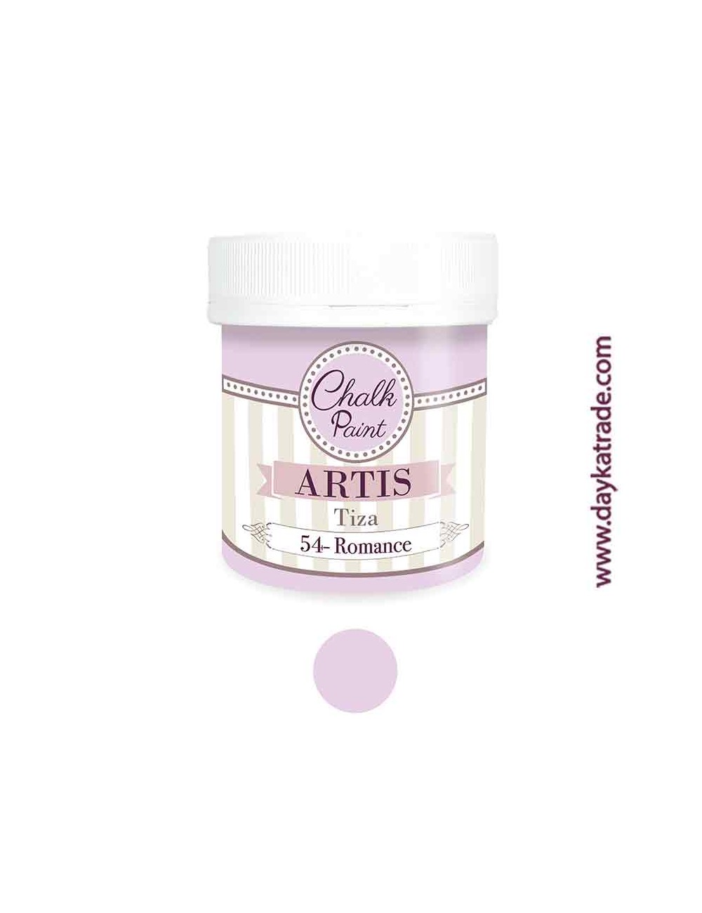 nº 54 romance pintura tiza chalk paint artis 250 ml