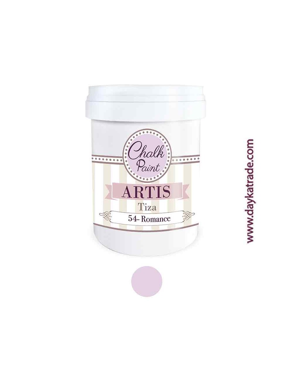 nº 54 romance pintura tiza chalk paint artis 750 ml