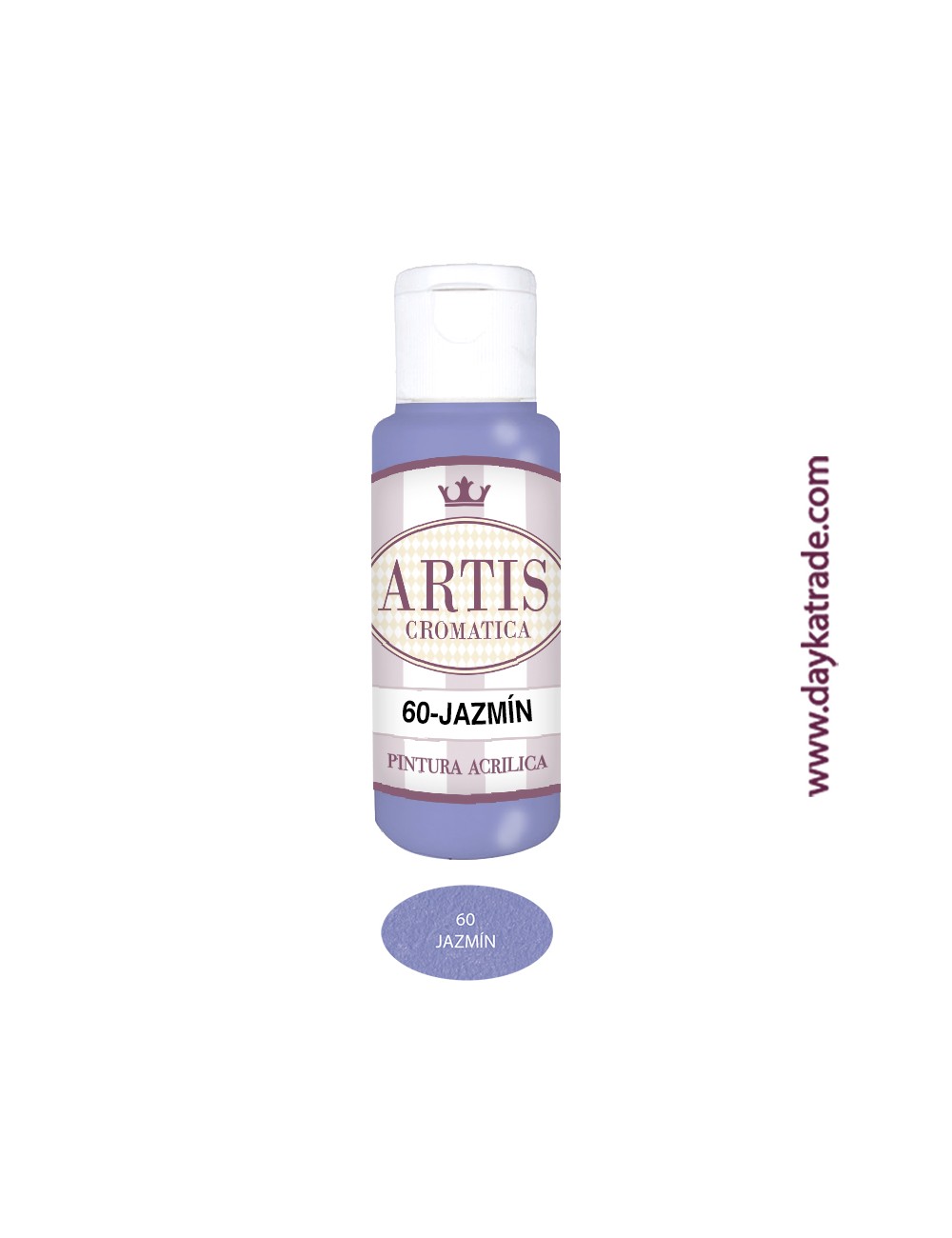 nº 60 jazmín (60ml) pintura acrilica artis cromatica