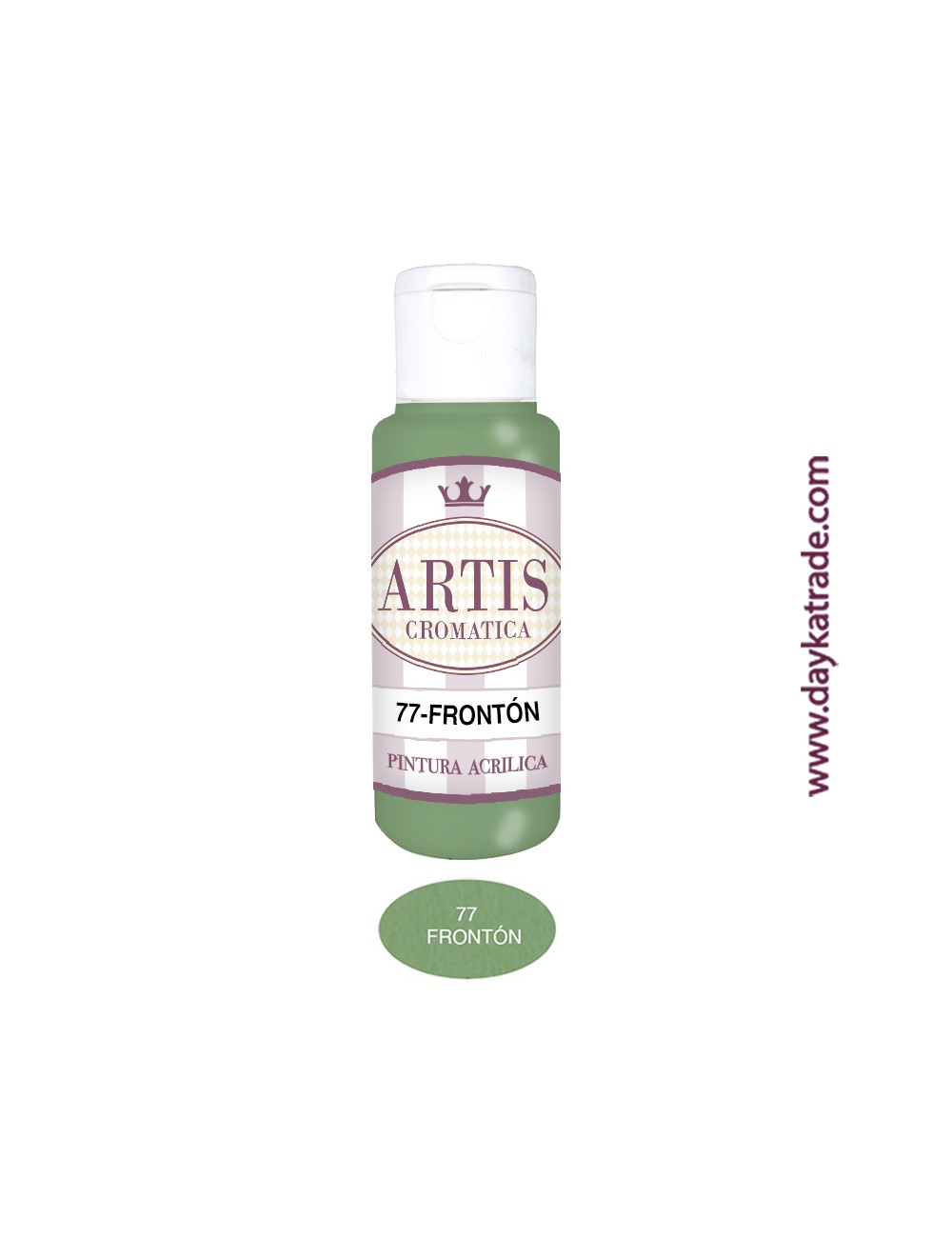 nº 77 frontón (60ml) pintura acrilica artis cromatica