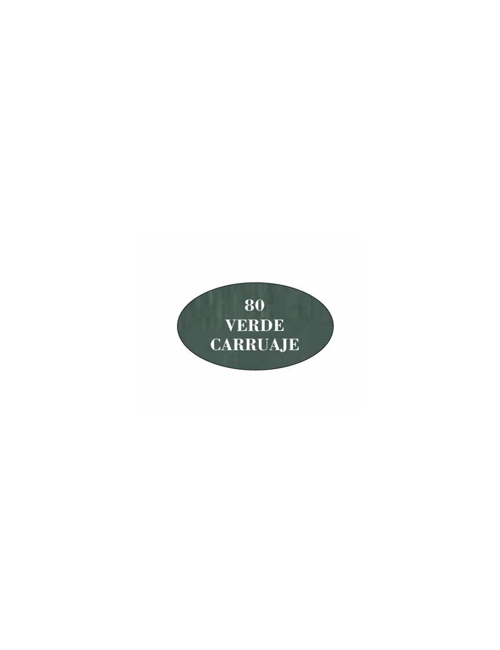 nº 80 verde carruaje pintura acrilica artis cromatica de 1 kg