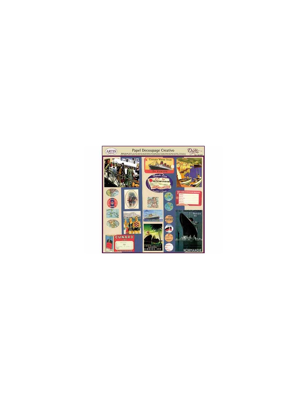 papel decoupage artis de dayka trade