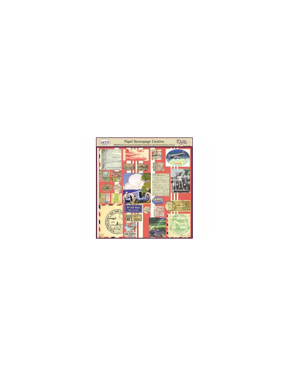 papel decoupage artis de dayka trade