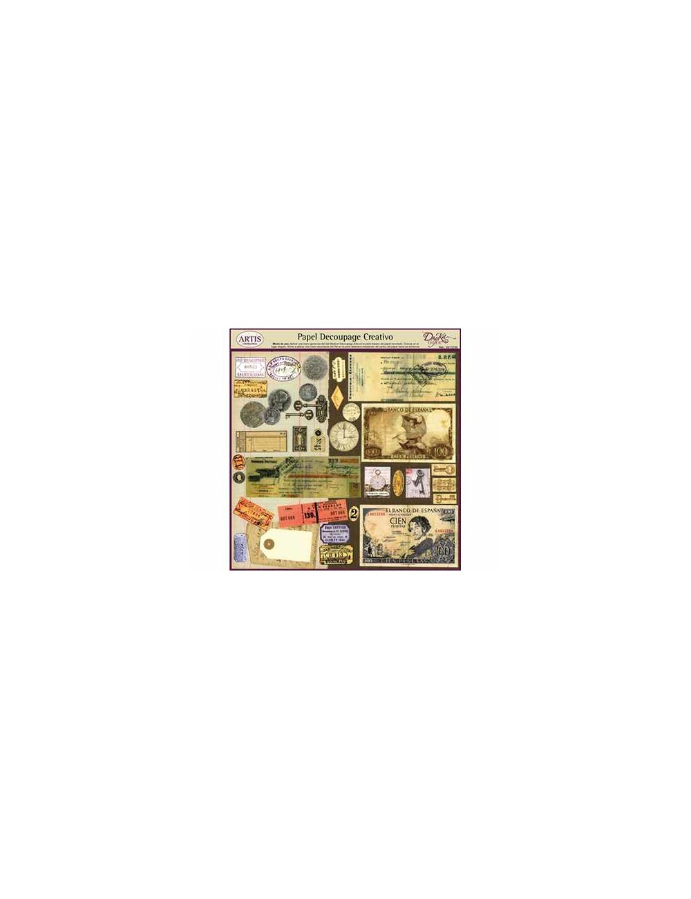 papel decoupage artis de dayka trade