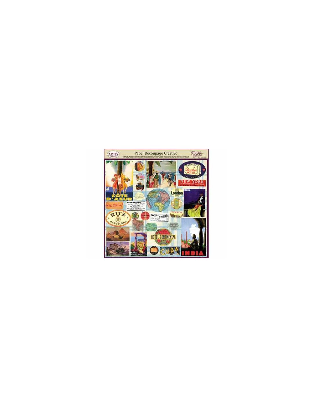 papel decoupage artis de dayka trade
