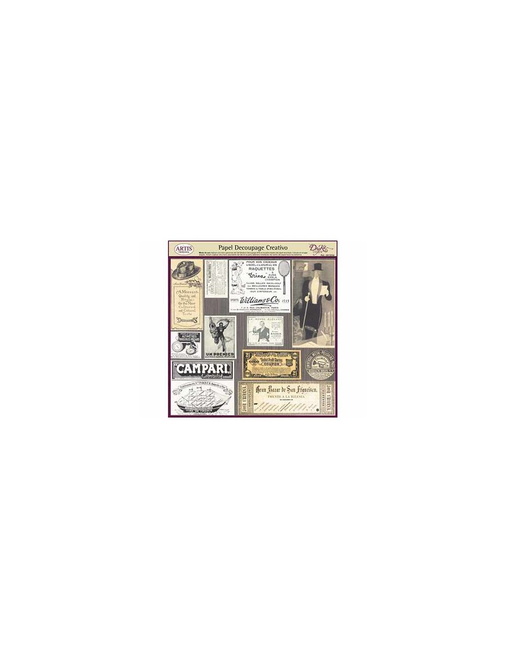 papel decoupage artis de dayka trade