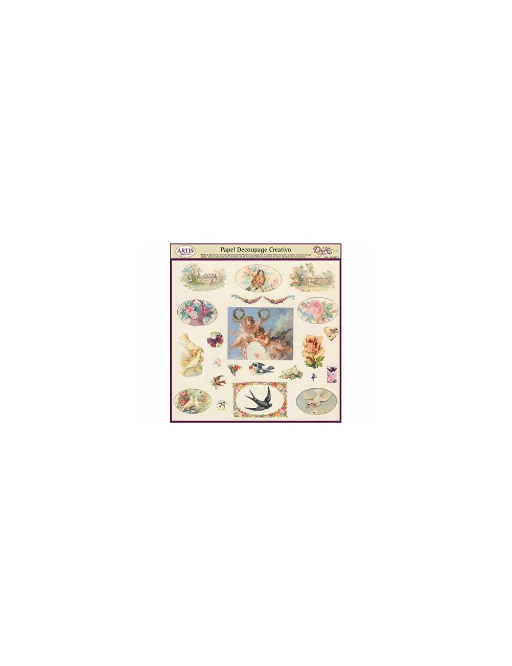 papel decoupage artis de dayka trade