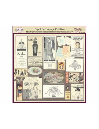 papel decoupage artis de dayka trade