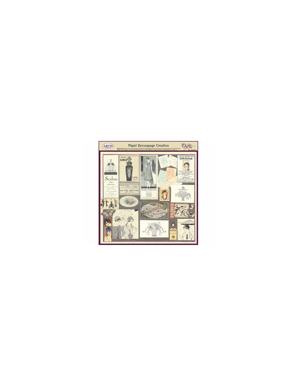 papel decoupage artis de dayka trade