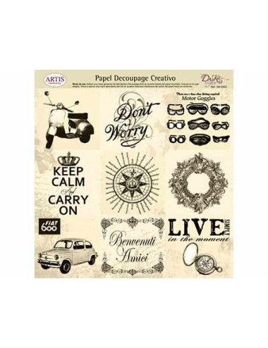 papel decoupage artis de dayka trade
