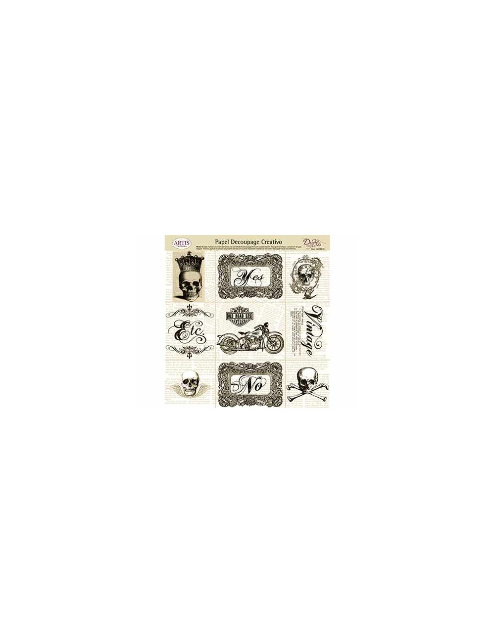 papel decoupage artis de dayka trade