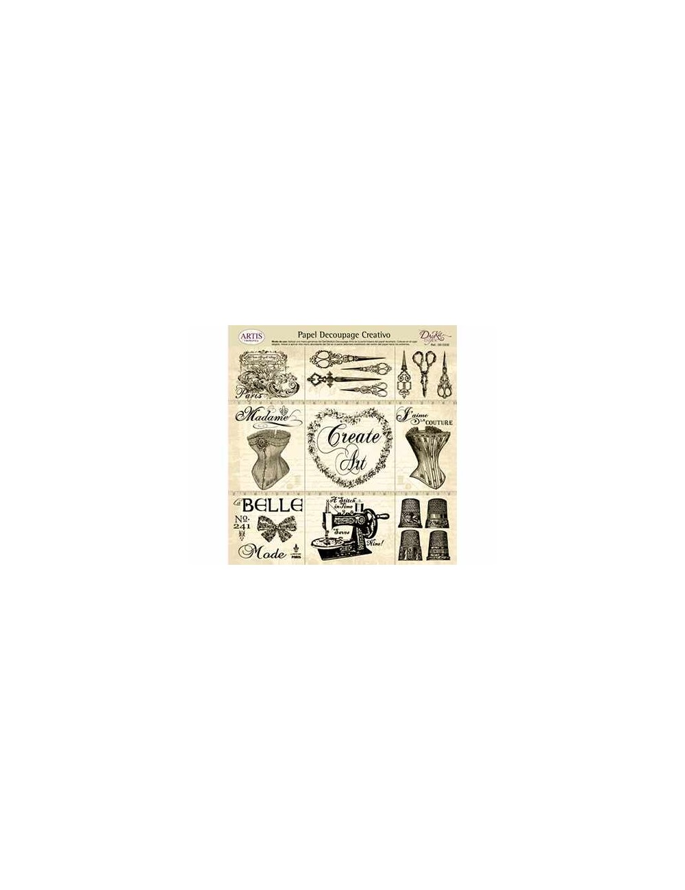 papel decoupage artis de dayka trade