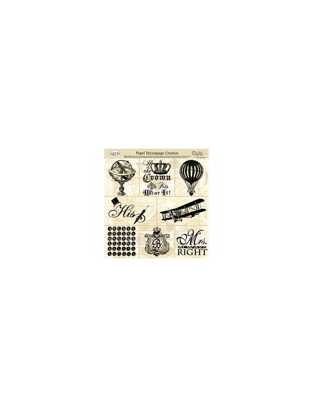 papel decoupage artis de dayka trade