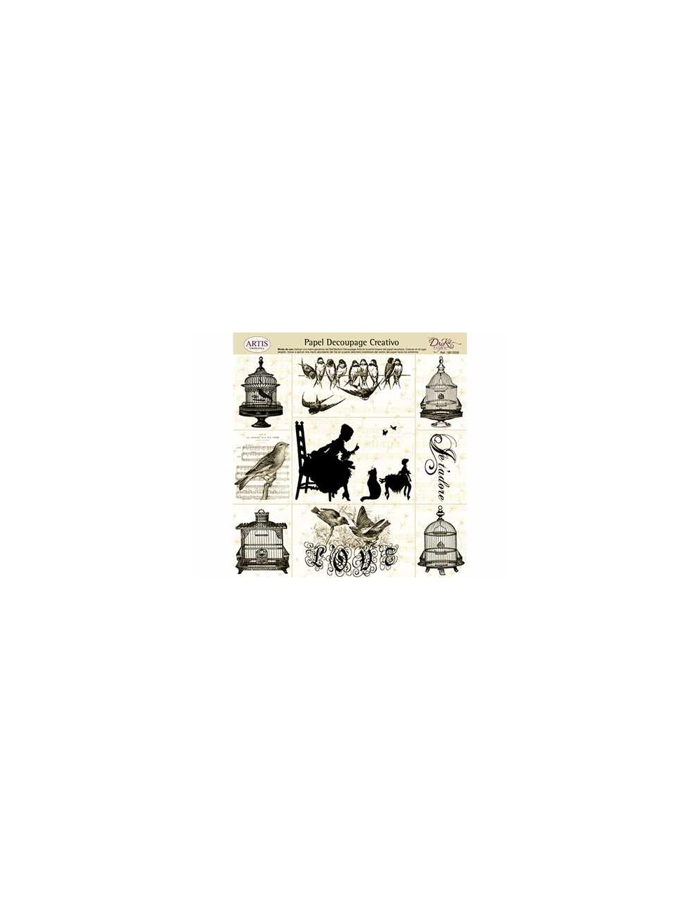papel decoupage artis de dayka trade