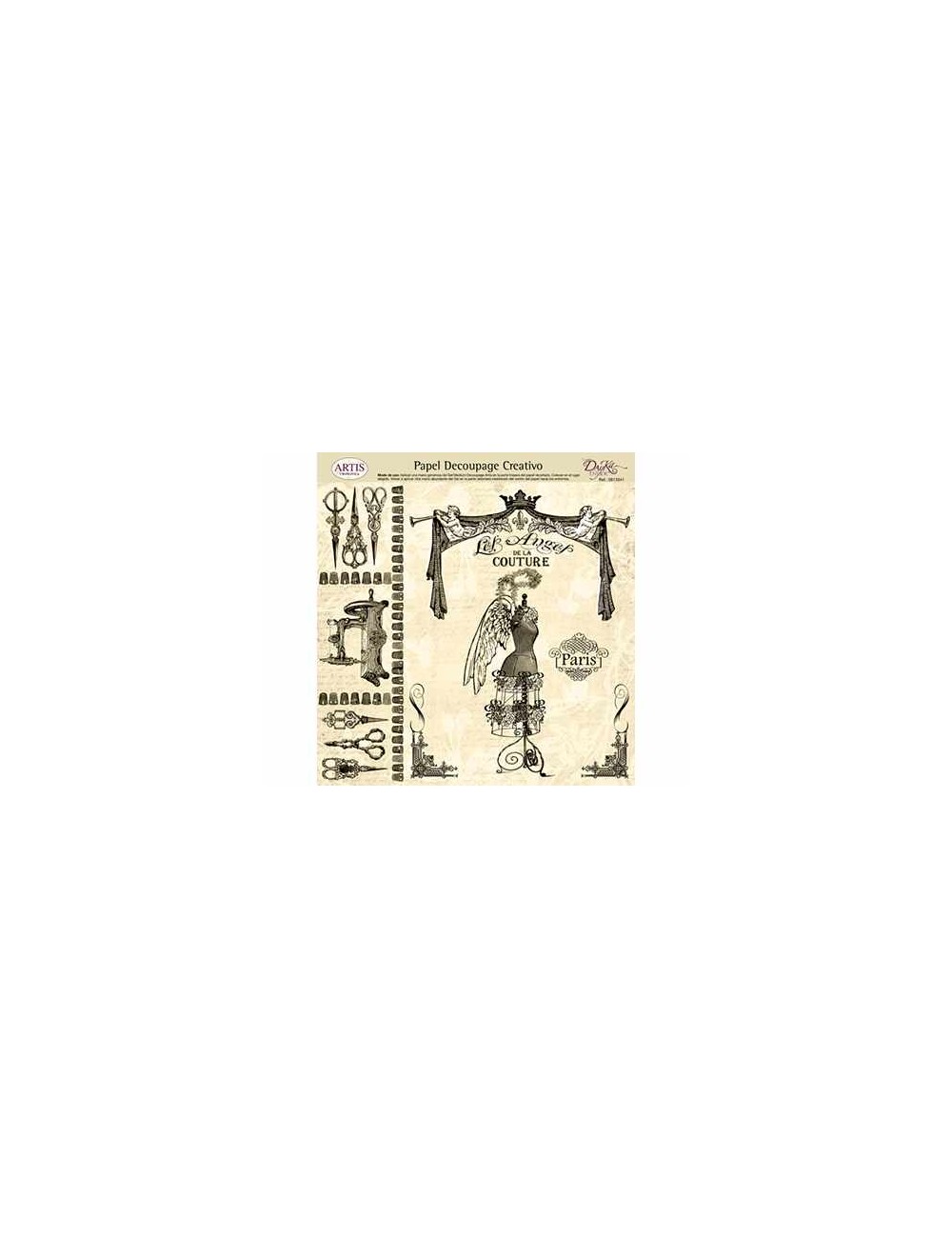 papel decoupage artis de dayka trade
