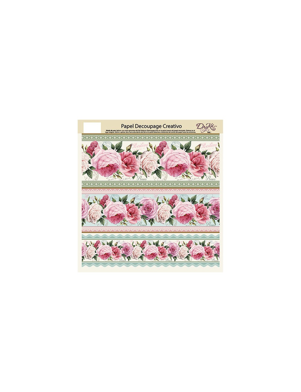 papel decoupage artis de dayka trade flores